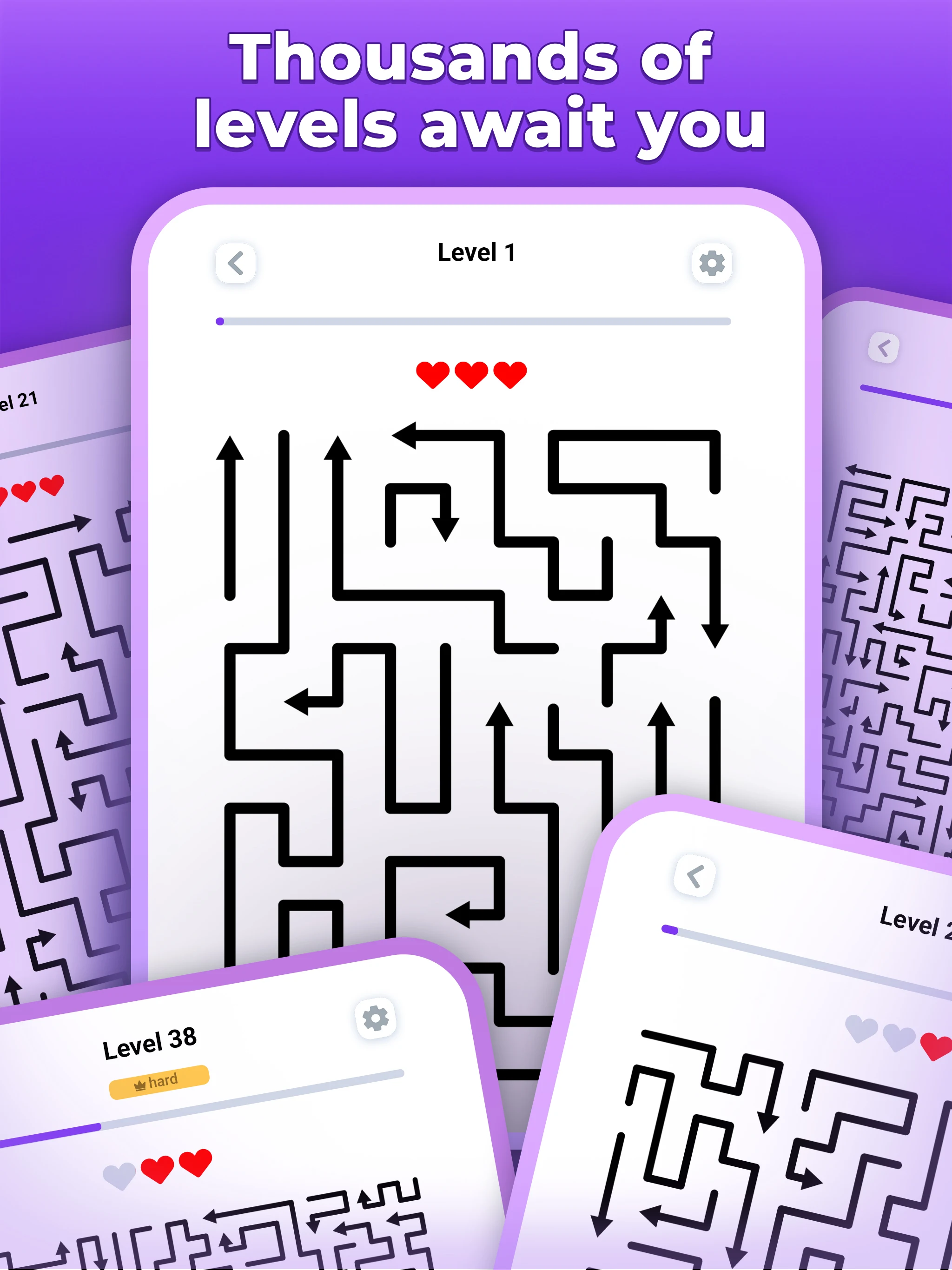 Arrows Master: Tap Away Puzzle screenshot