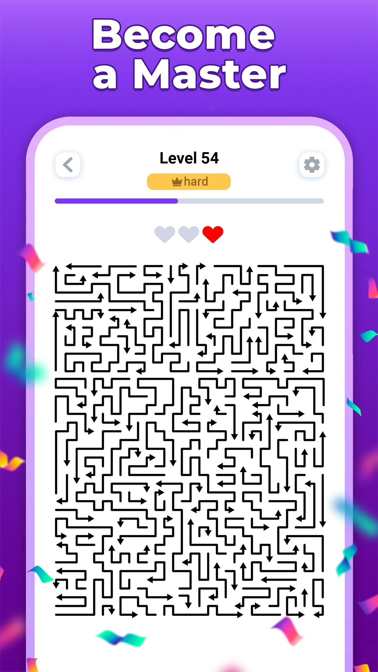 Arrows Master: Tap Away Puzzle screenshot